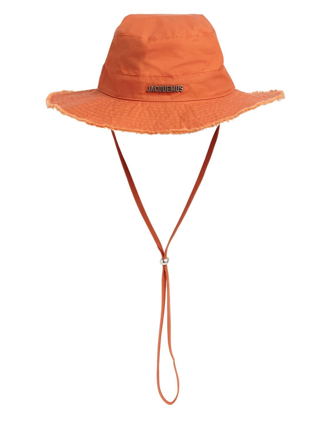 Jacquemus Hut Aus Canvas "le Bob Artichaut" in Orange | Lyst DE