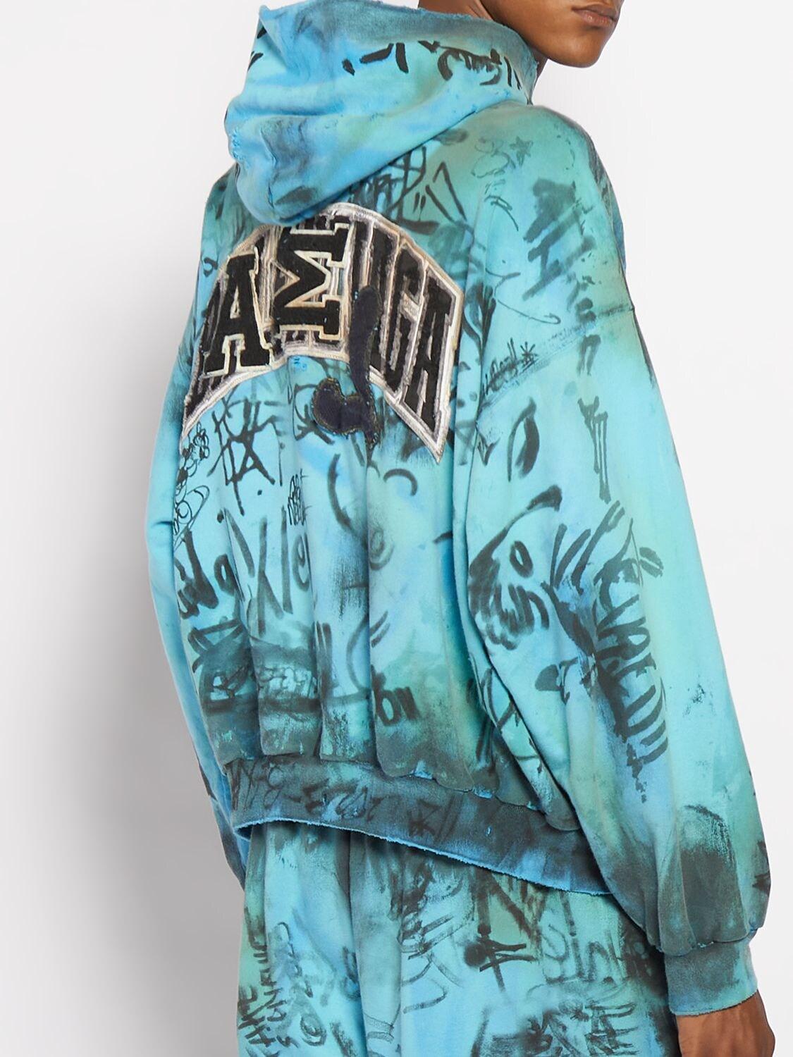 Balenciaga tie dye best sale sweatshirt