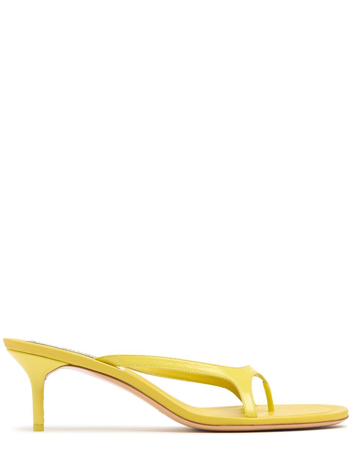 【ACNE STUDIOS】Open Toe Heel Sandal/追跡可能/全国送料無料 Black Leather sandals with buckle Acne Studios - Vitkac AS