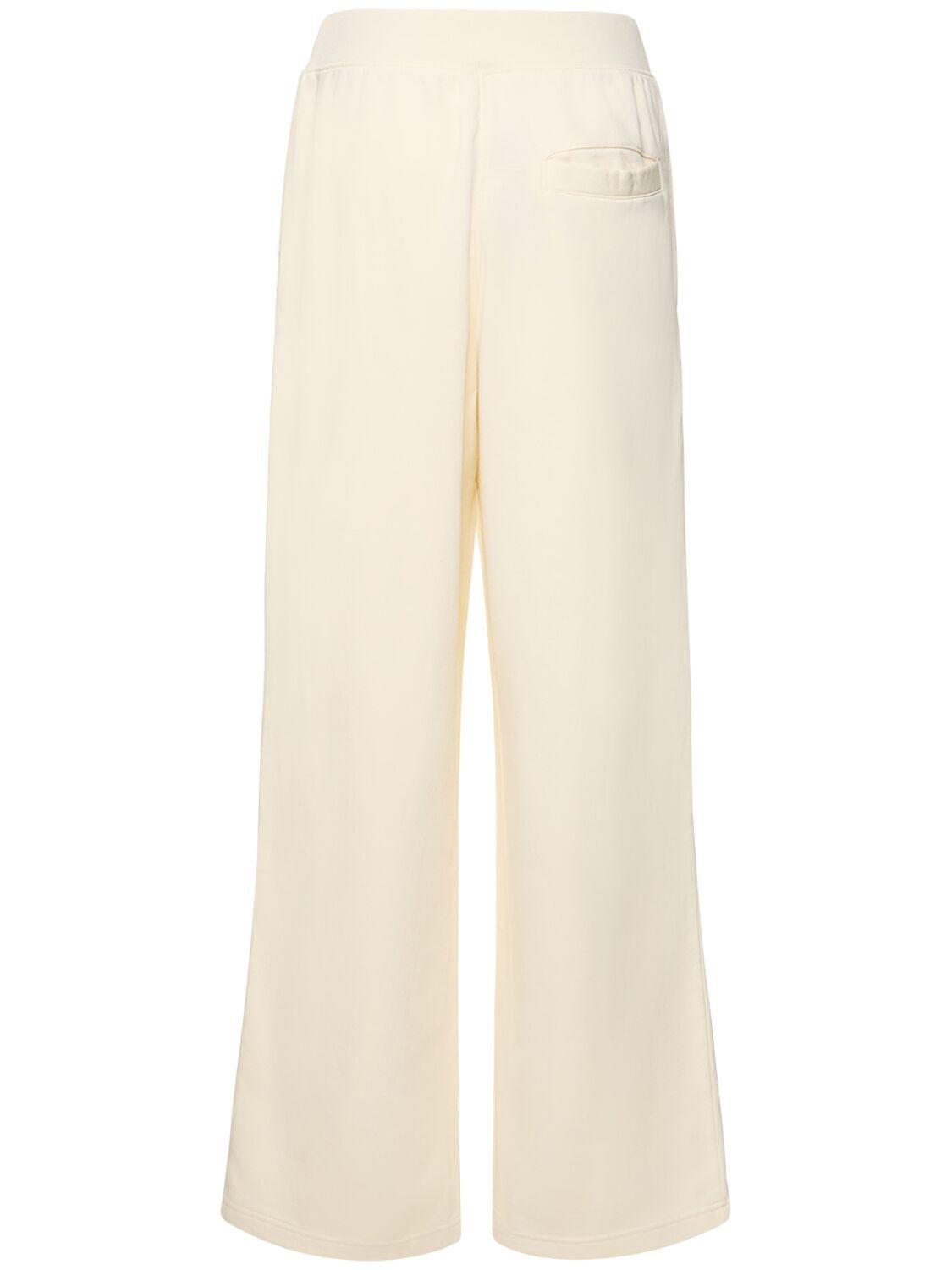 Reebok men's cotton fleece straight leg pants 2025