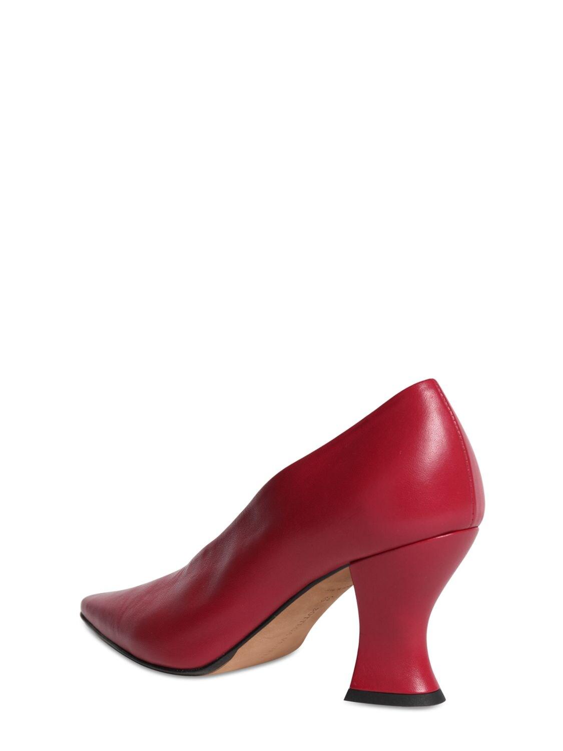 bottega veneta red heels