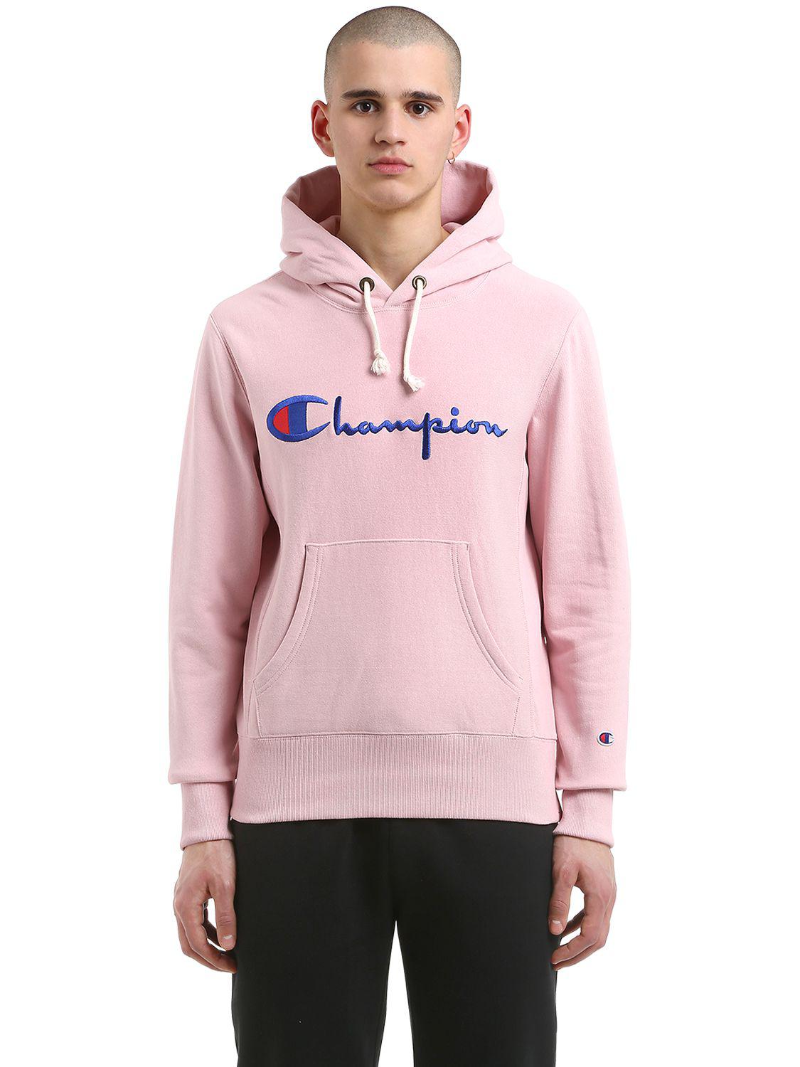Pink Mens Champion Hoodie Online, SAVE 54% - aveclumiere.com