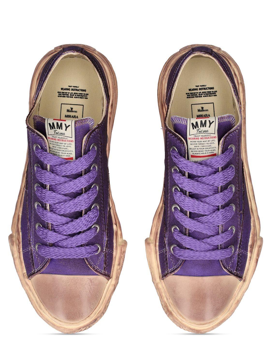 Mihara Yasuhiro Peterson Low Top Vintage Sneakers in Purple for Men | Lyst