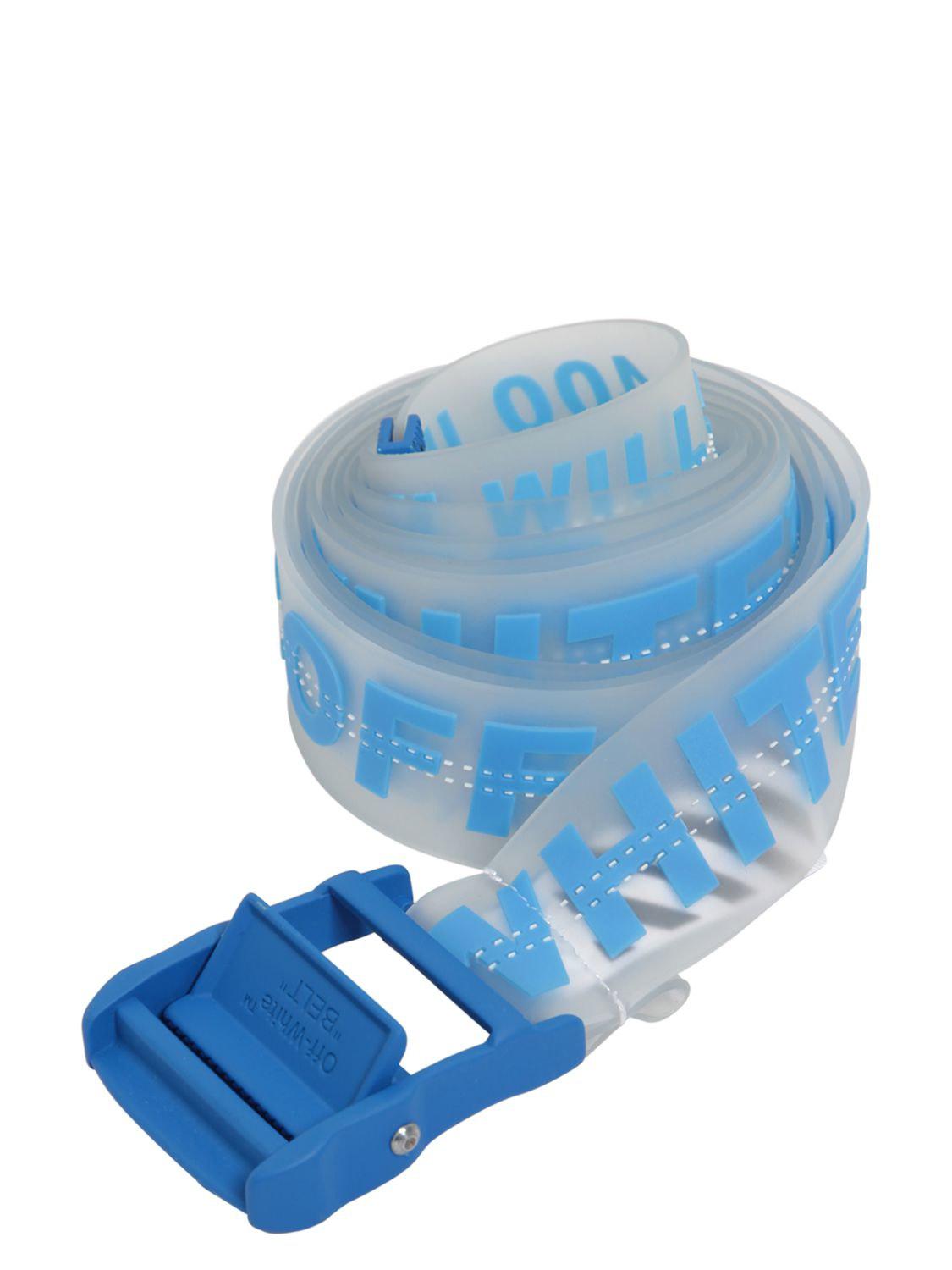 ceinture off white transparent