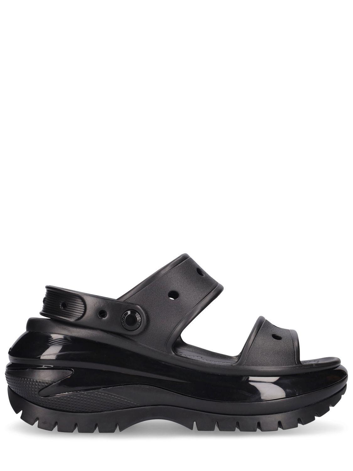 Crocs™ Classic Mega Crush Sandals in Black Lyst