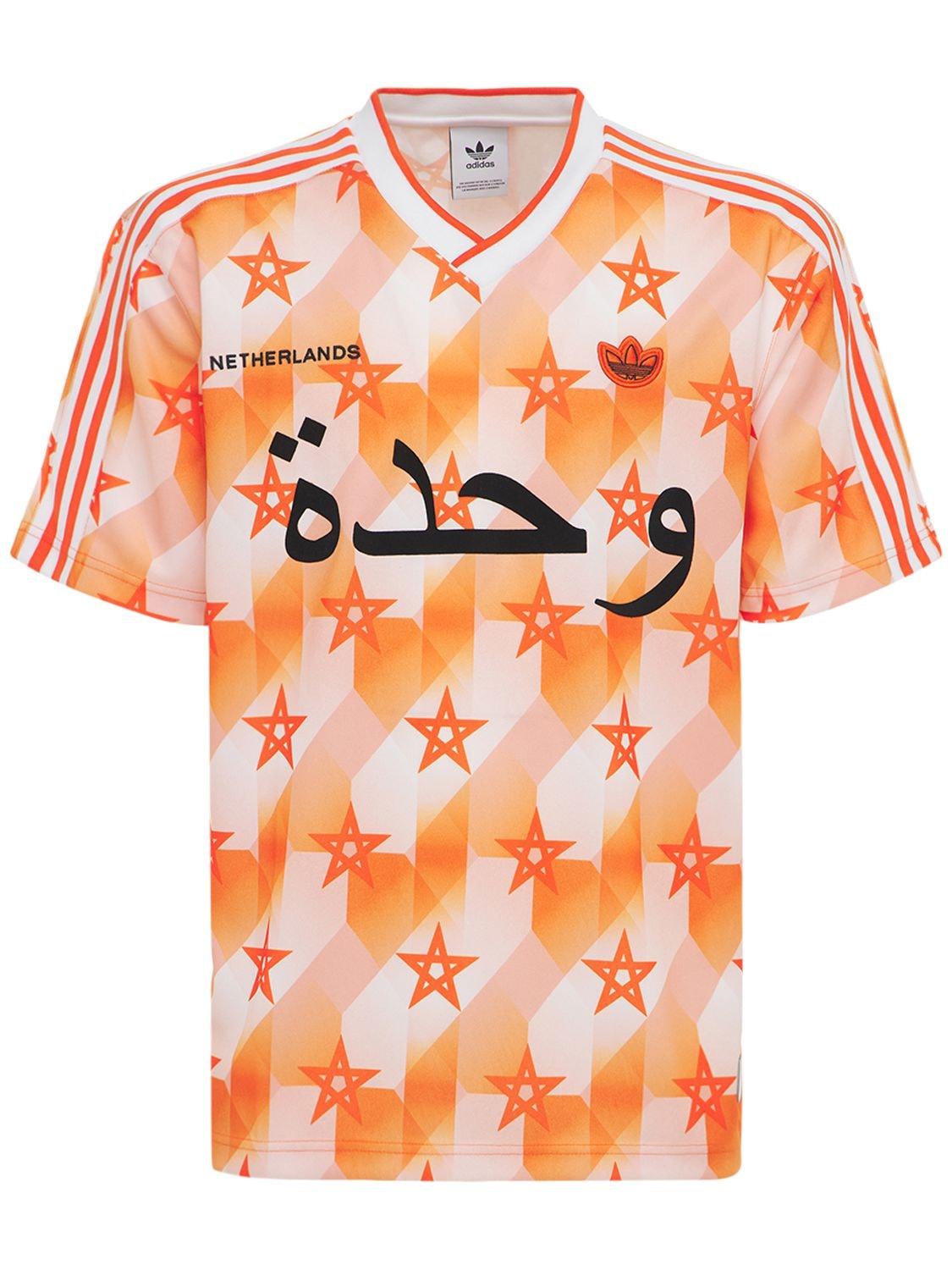 Camiseta De Holanda adidas Originals de hombre de color Naranja | Lyst