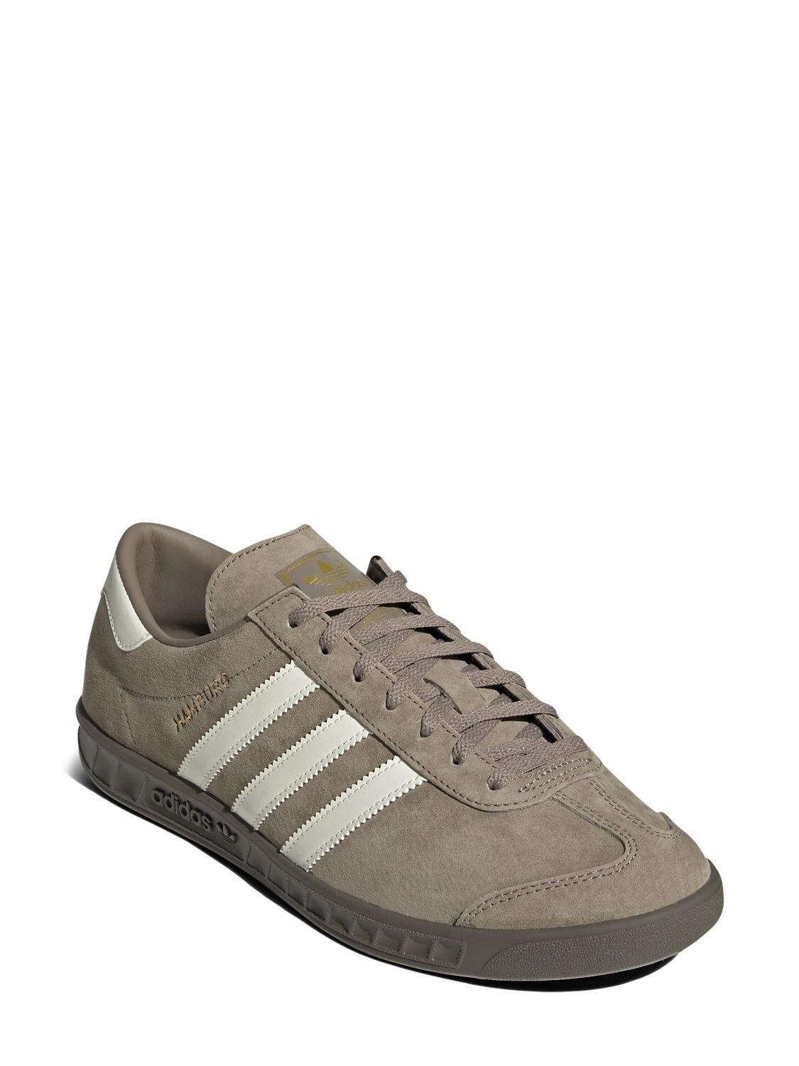 adidas Originals Hamburg Sneakers in Brown for Men Lyst UK