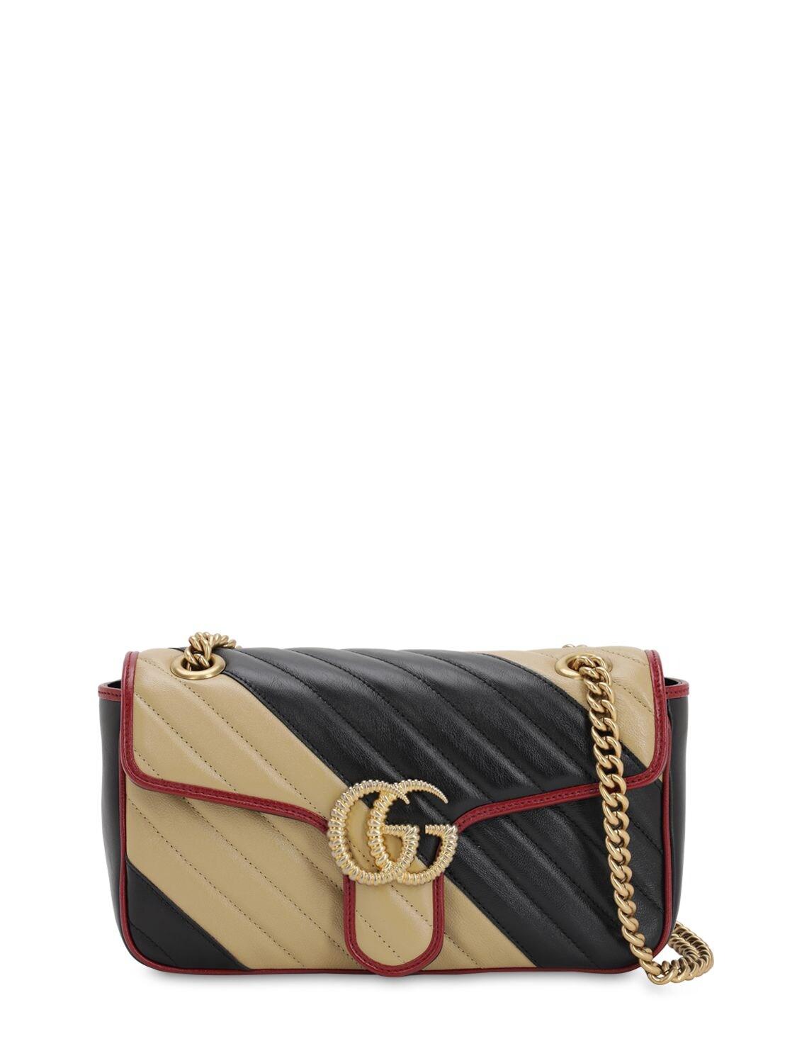 IetpShops Gibraltar - Black 'GG Marmont 2.0' shoulder bag Gucci