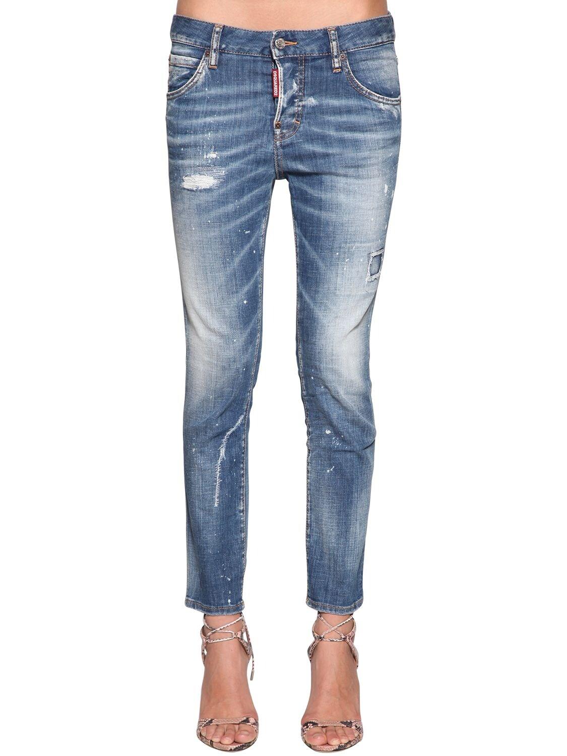 DSquared² Cool Girl Denim Jeans in Blue - Lyst