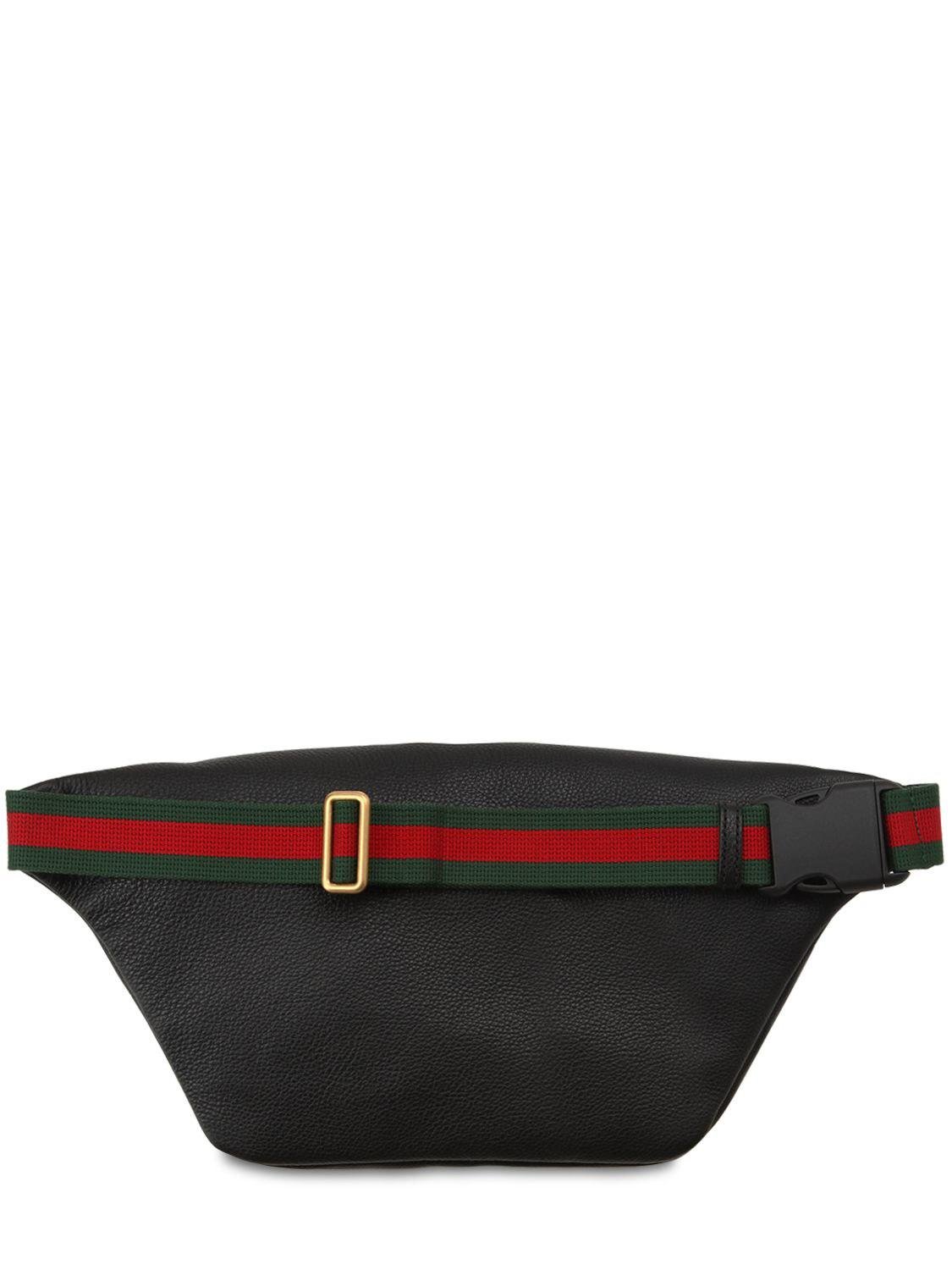 gucci belt bag vintage black