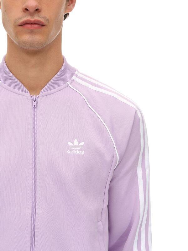 adidas Originals Adicolor Zip-up Track Jacket in Purple for Men | Lyst | Sweatshirts