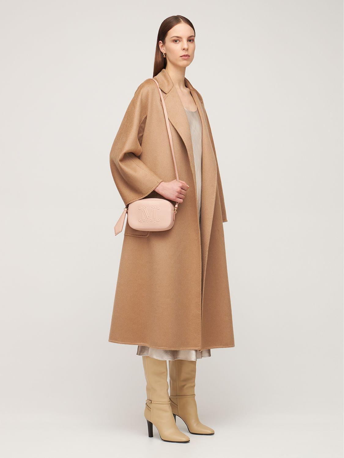 Max Mara Labbro Belted Cashmere Coat in Camel (Natural) | Lyst