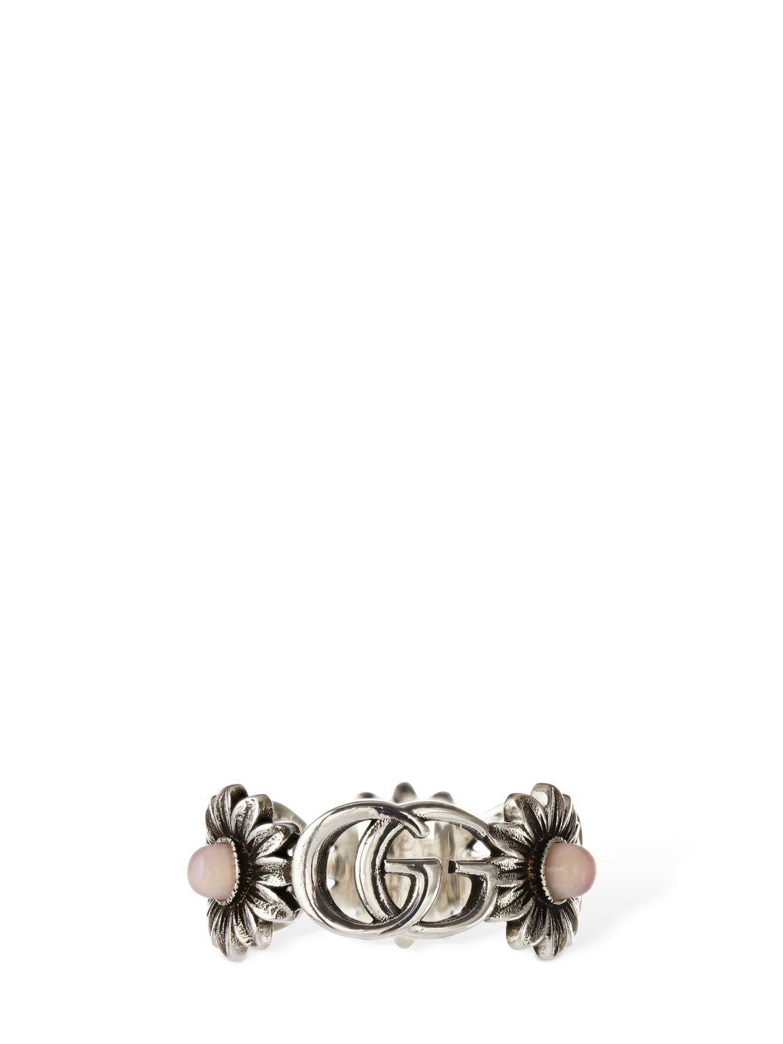 Gucci double g flower ring shop