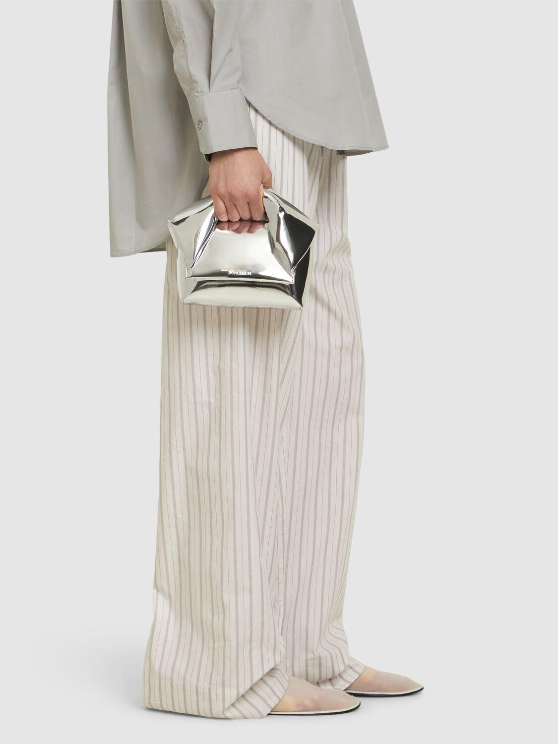『JW Anderson』チェーン ディテール トップ ハンドル バッグ ミディアム ツイスター レザートップハンドルバッグ – JW Anderson