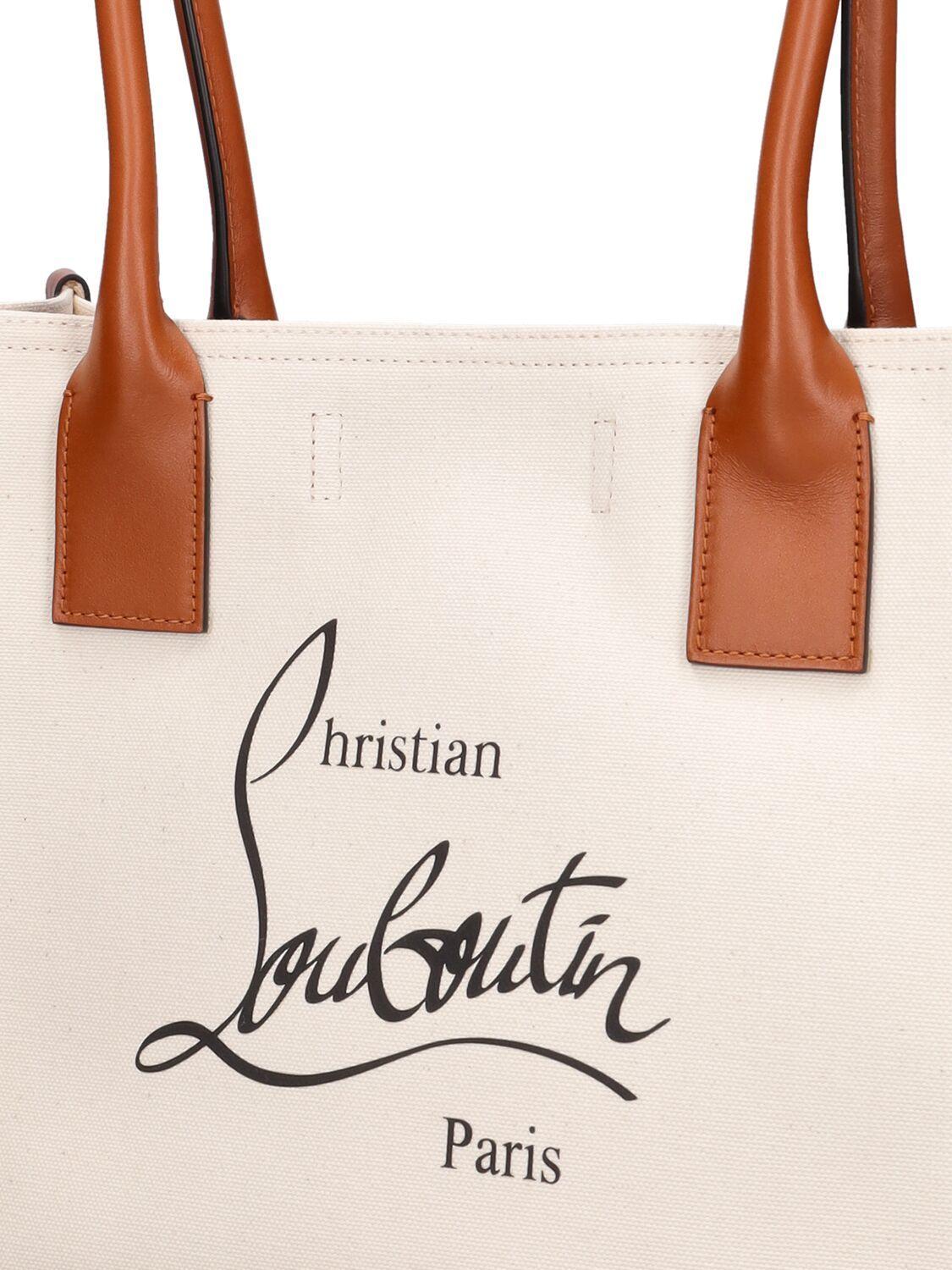 Christian Louboutin Nastroloubi Small Canvas Tote Bag