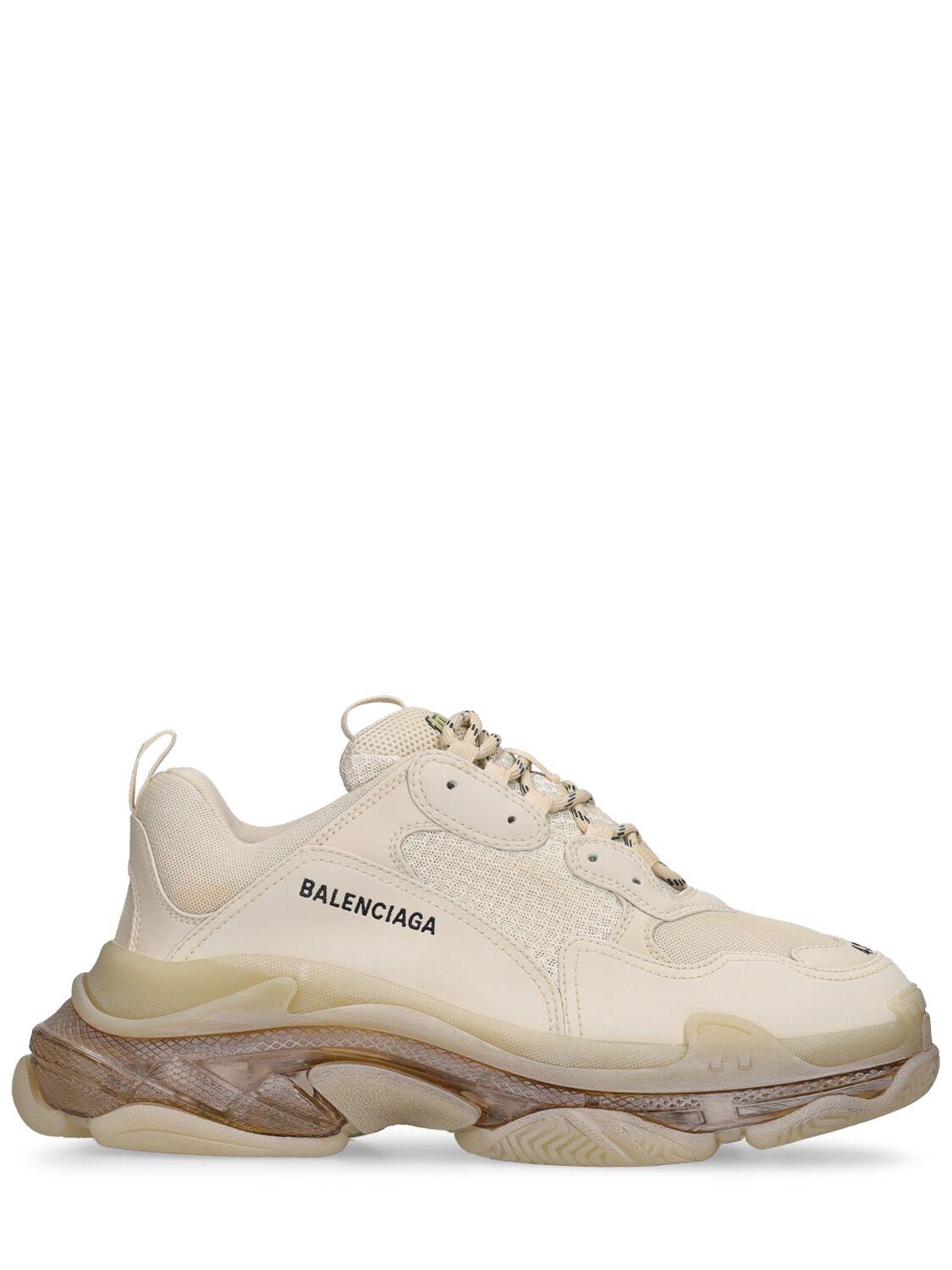 Balenciaga Triple S Clear Sole Sneakers Off in White for Men Lyst UK