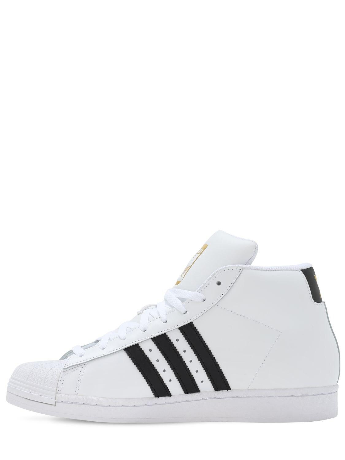 adidas pro model all white