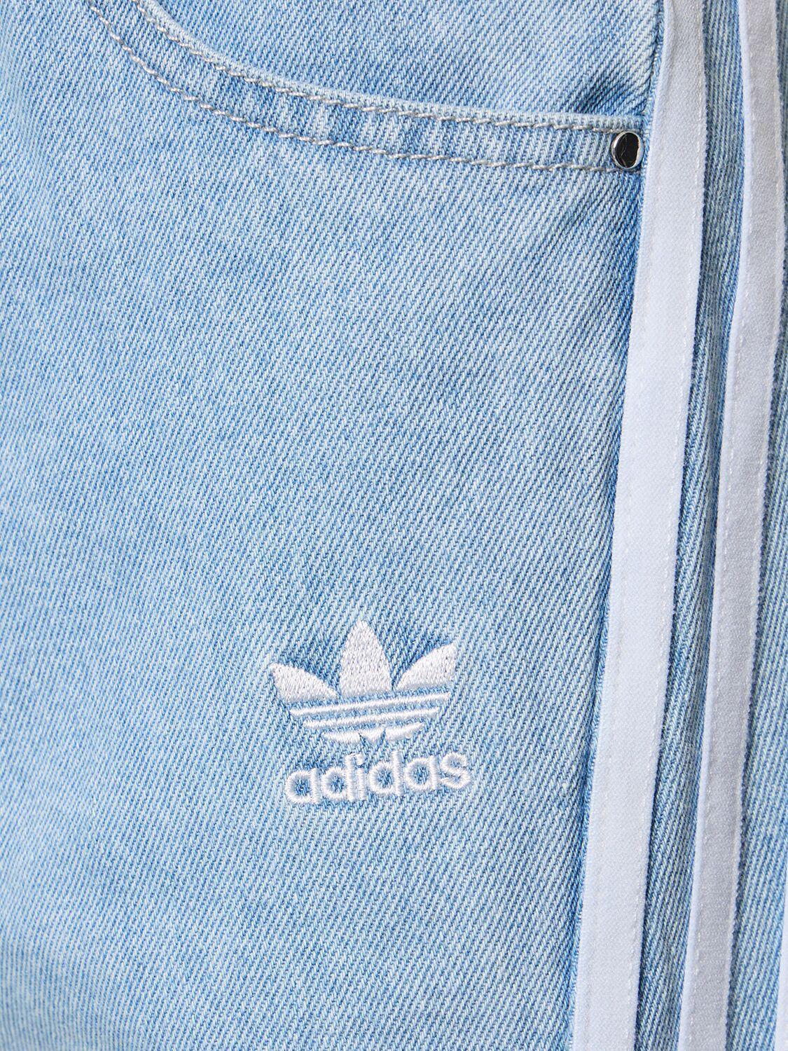 Ash blue adidas track pants deals