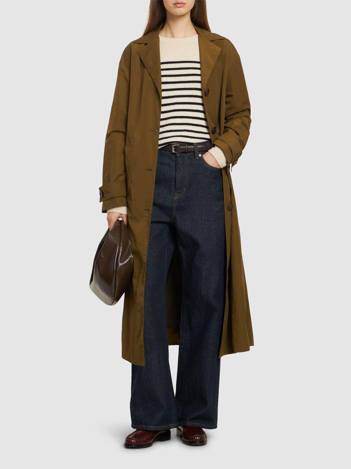 ASPESI ヘルト付きタフルフレストトレンチコト 0701G336 01099 Aspesi Trench coats for Women | Online Sale up to 80% off | Lyst