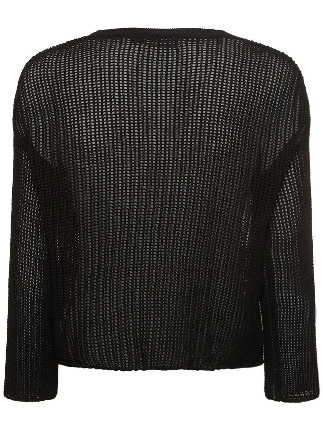 Jaded London Star Loose Knit Sweater in Black for Men | Lyst