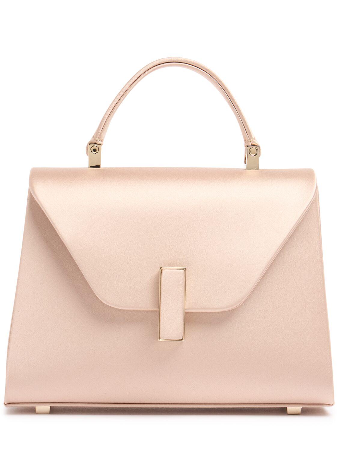 Valextra Micro Iside サテントップハンドルバッグ ピンク | Lyst Valextra Micro Iside サテントップハンドルバッグ ピンク | Lyst