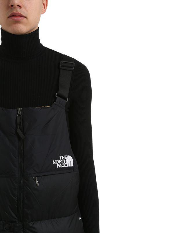 the north face nuptse bib down overall