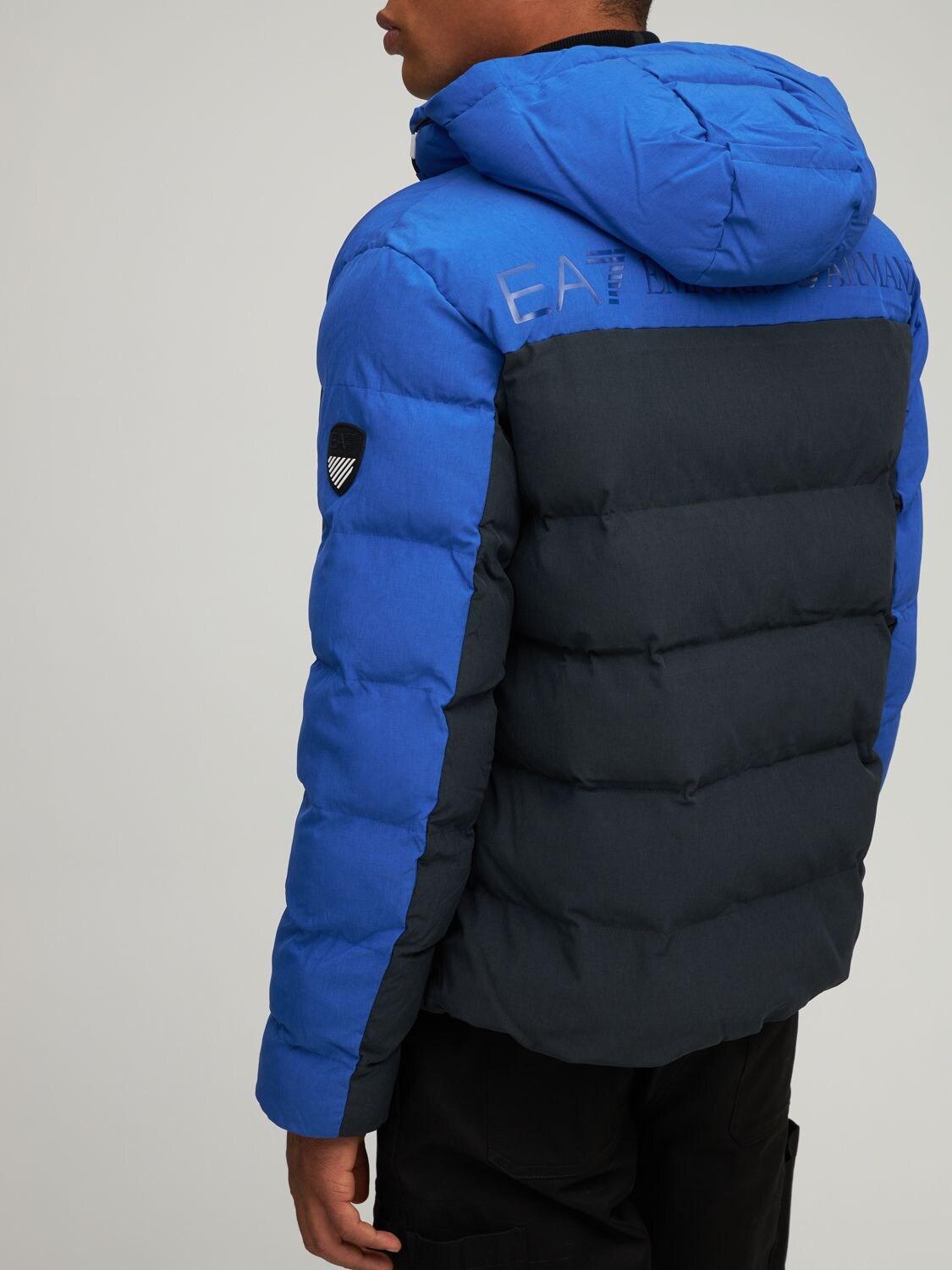 royal blue athletic jacket