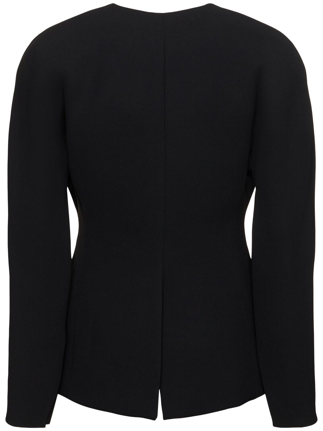 Jacquemus La Veste Ovalo ジャケット La Veste Ovalo cady jacket in white - Jacquemus | Mytheresa