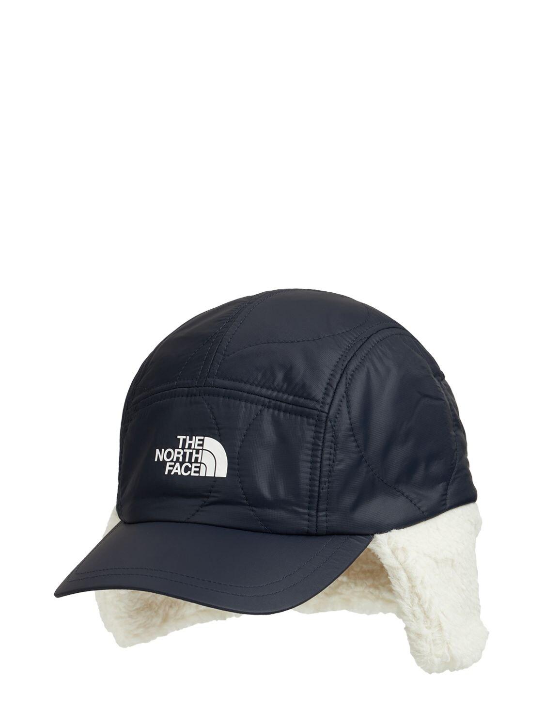 The North Face Fleece Insulated Earflap 5-panel Hat in Blue for - Lyst