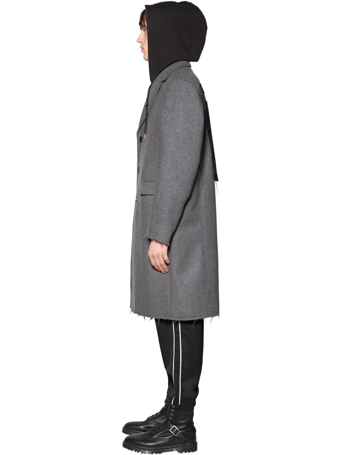 diesel wool coat