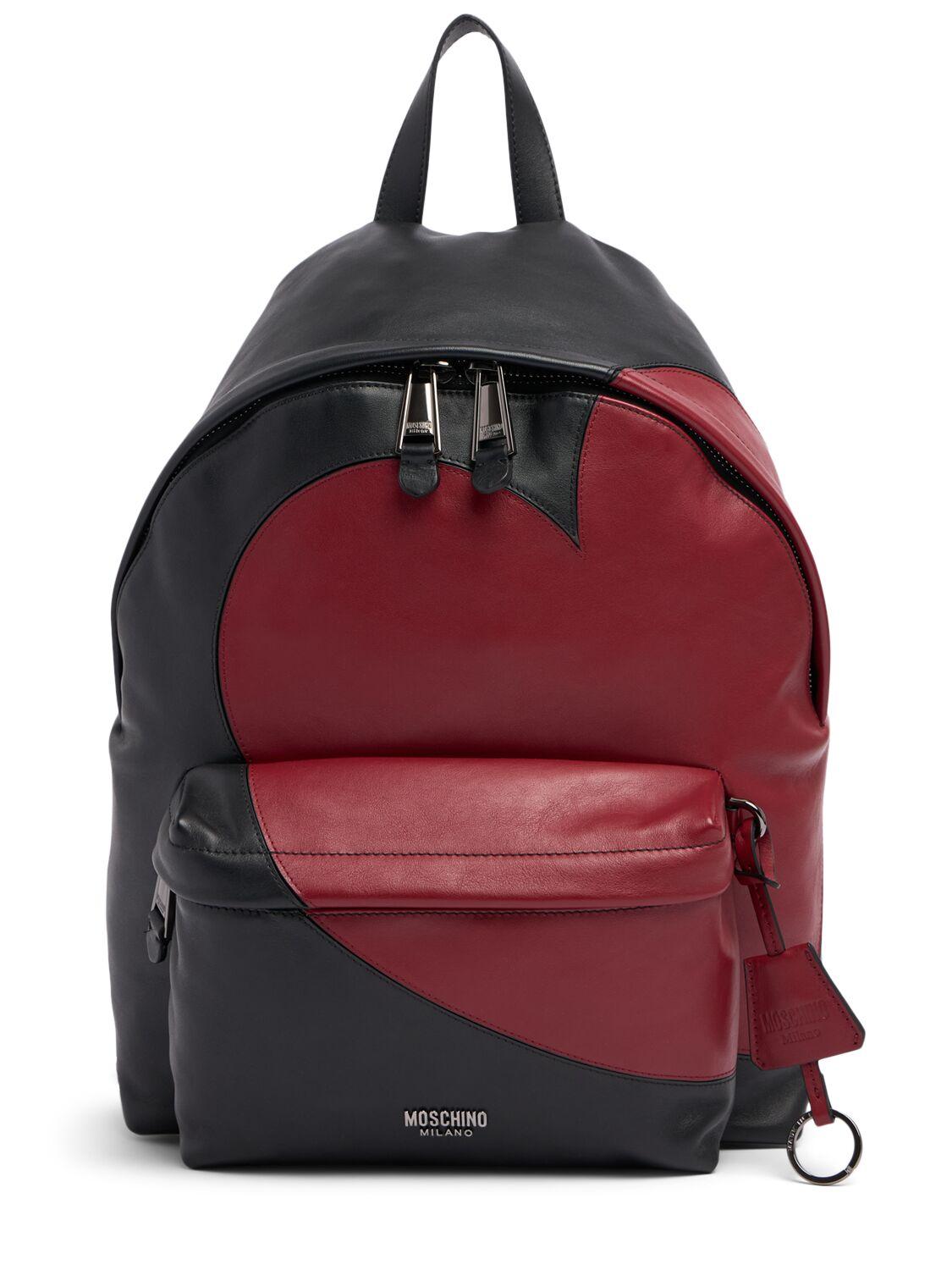 Moschino Archive Graphics Backpack in Red for Men Lyst UK