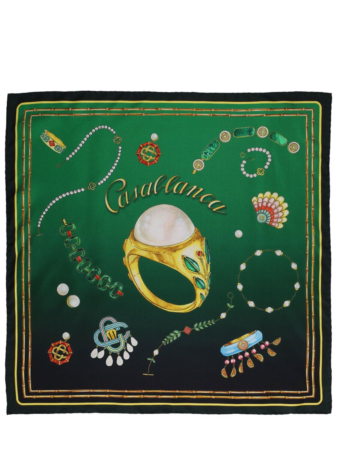 スカーフ SILK TWILL SCARF MEDIUM