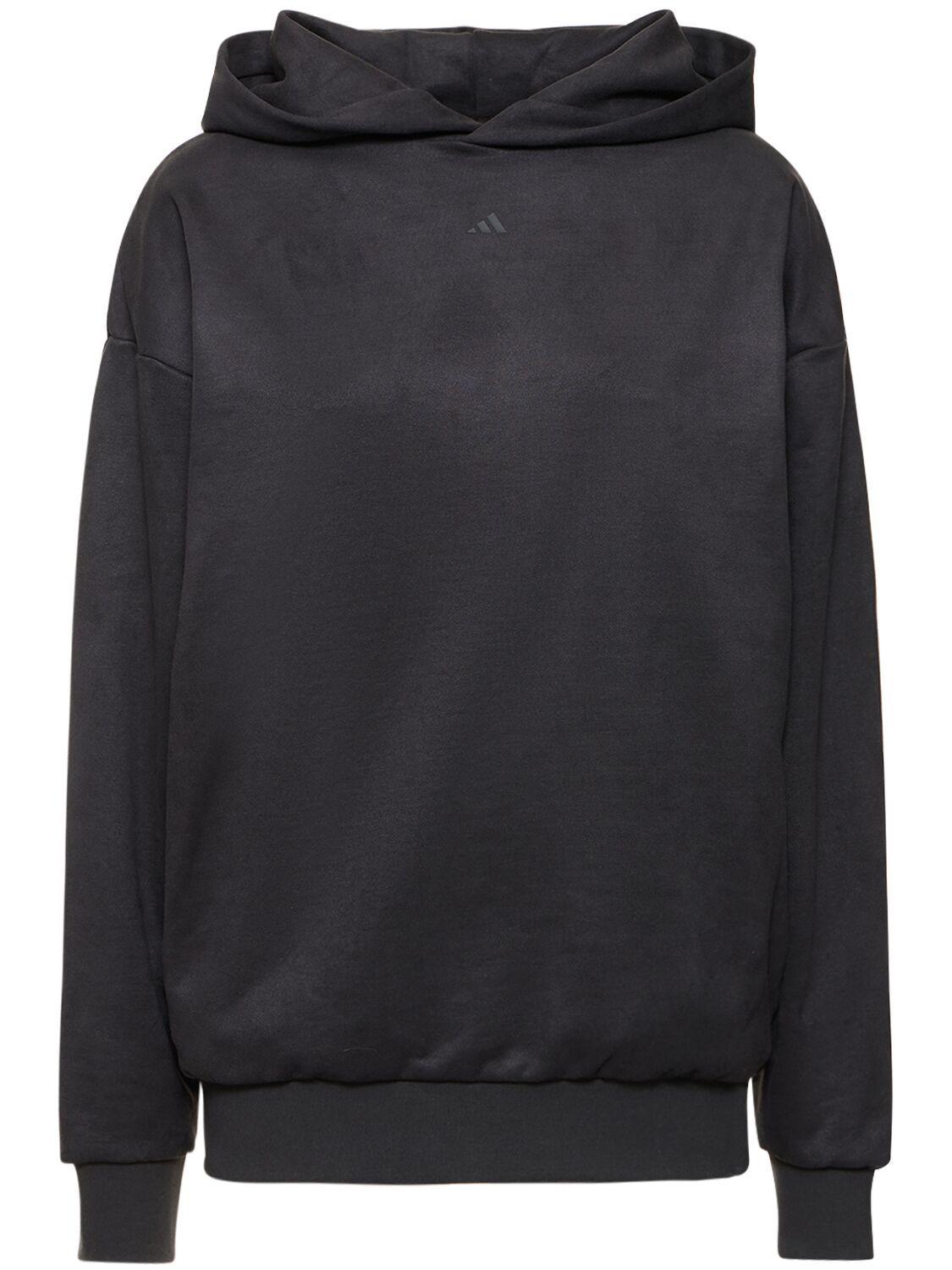 adidas Originals Basketball Jersey Hoodie in Black Lyst