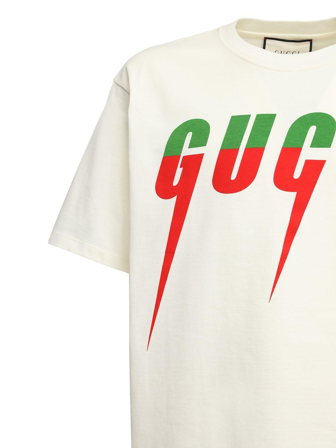 gucci lightning tee