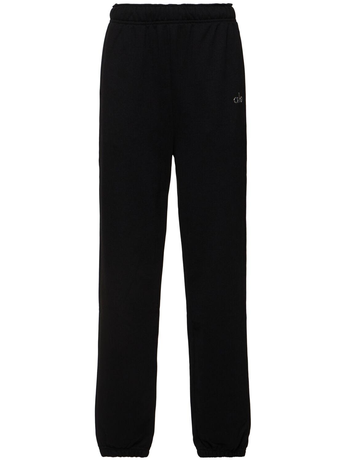 alo yoga スウェットパンツ ブラック XS 【新品】 - メルカリ