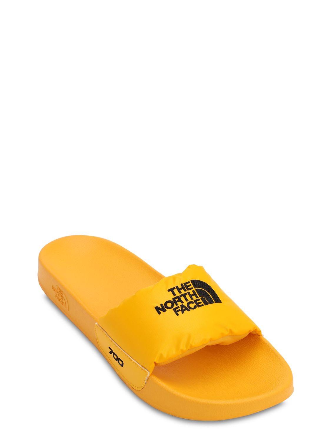 The North Face Nuptse Slide Sandals in Yellow for Men - Lyst