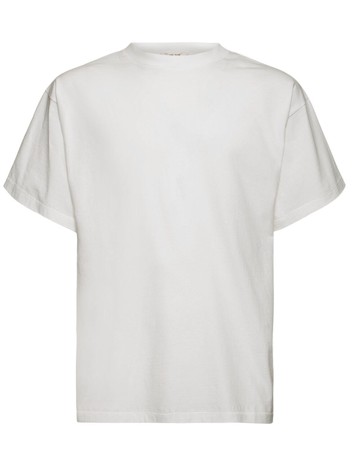 【THE ROW】 メンズ Tシャツ 半袖 コットン 国内発送 メンズ The Row Tシャツ (半袖) | オンラインセールは最大40