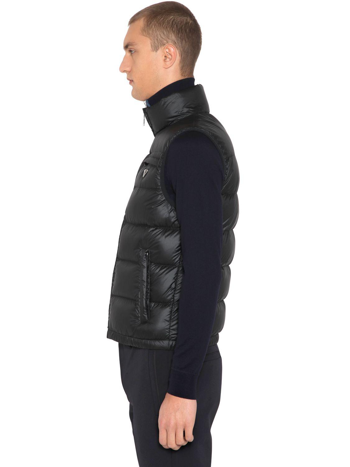 prada ripstop down jacket