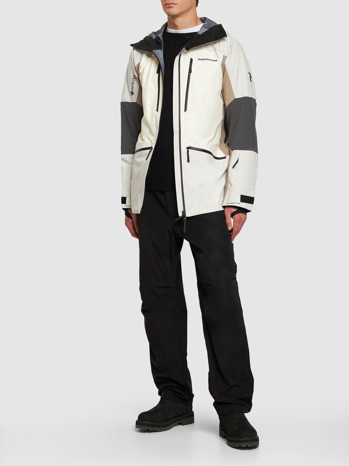 Peak Performance Vertical Gore-tex Pro Jacket in Natural for Men | Lyst