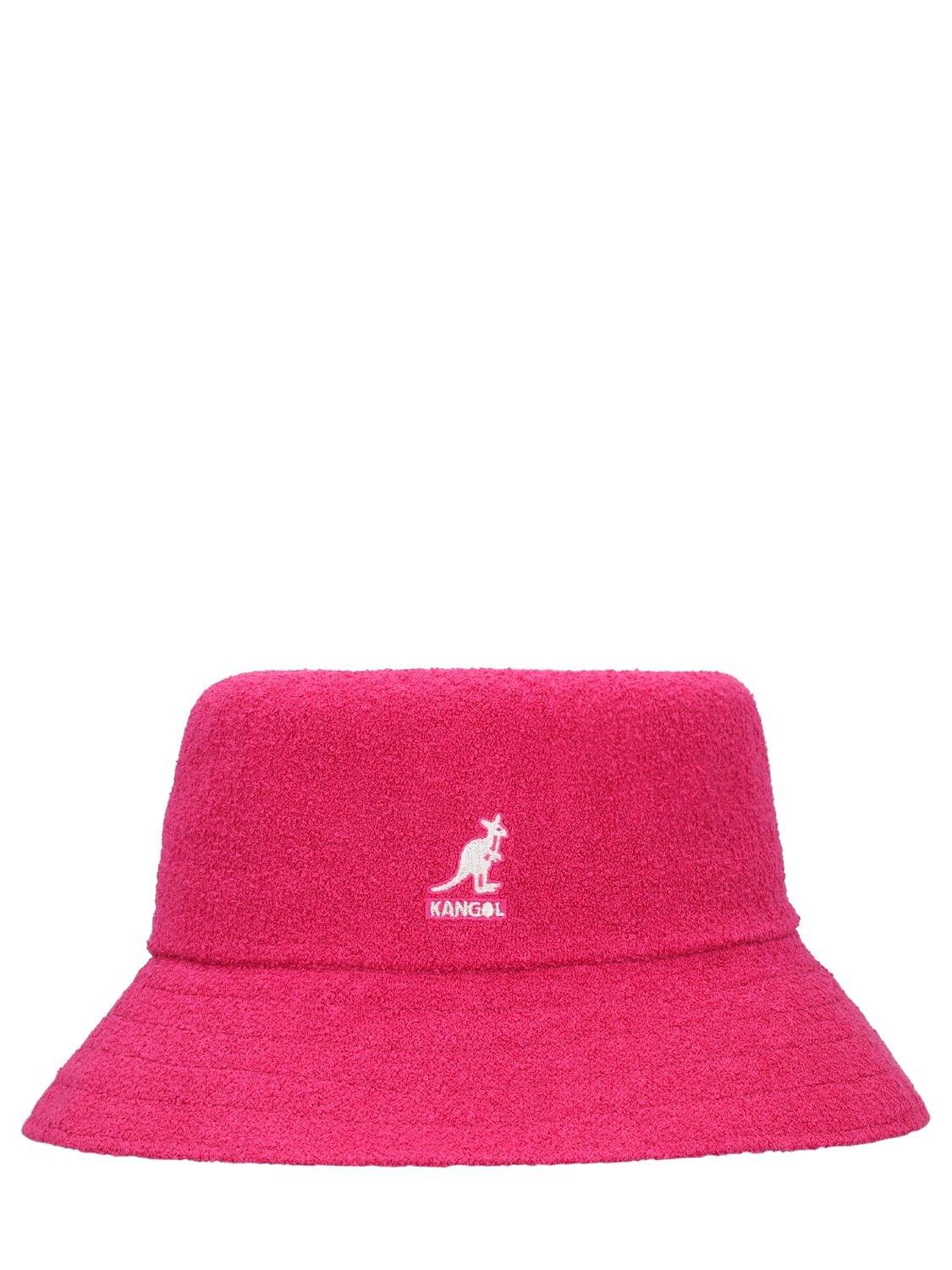 Kangol Bermuda Bucket Hat in Fuchsia 