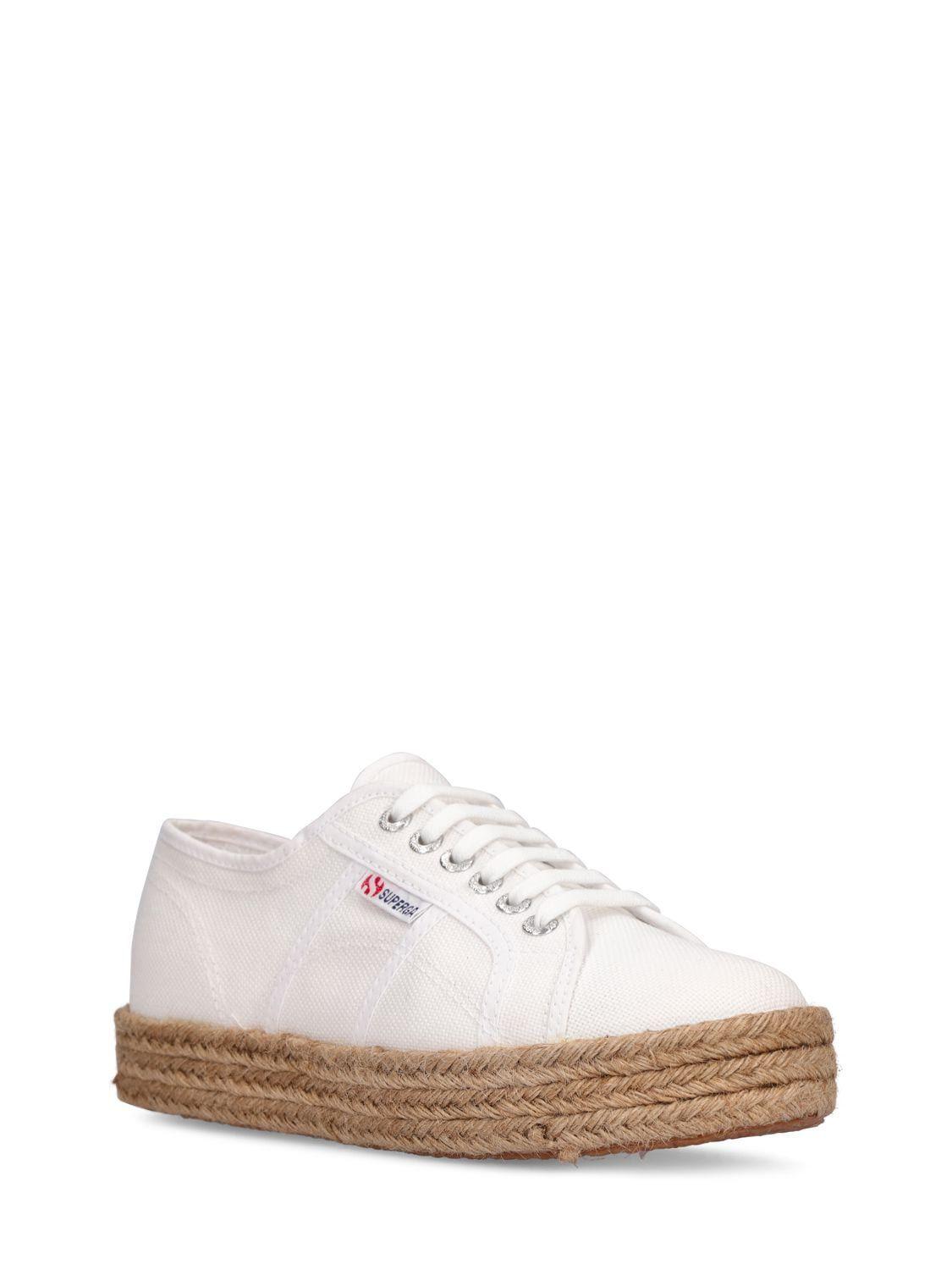 superga rope white