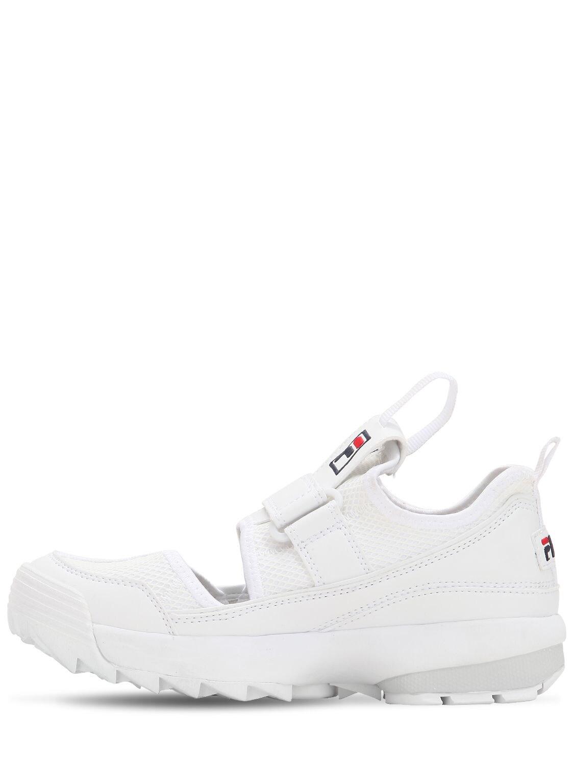 fila disruptor half sandal