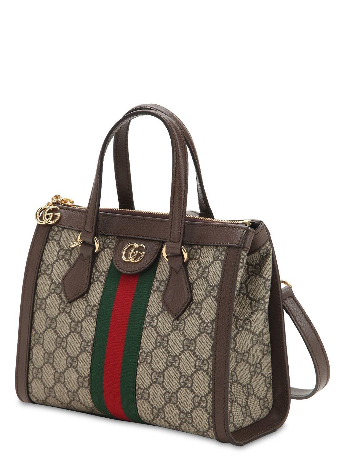 Gucci Small Ophidia Web top-handle Bag - Farfetch