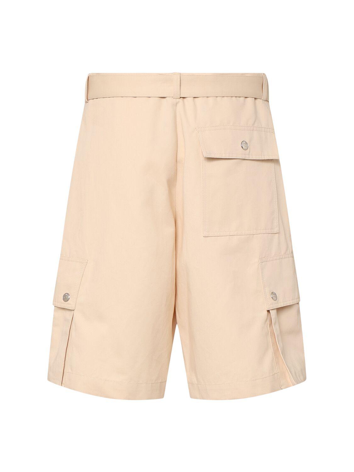 JACQUEMUS: La Casaコレクション ブラック The cargo bermuda