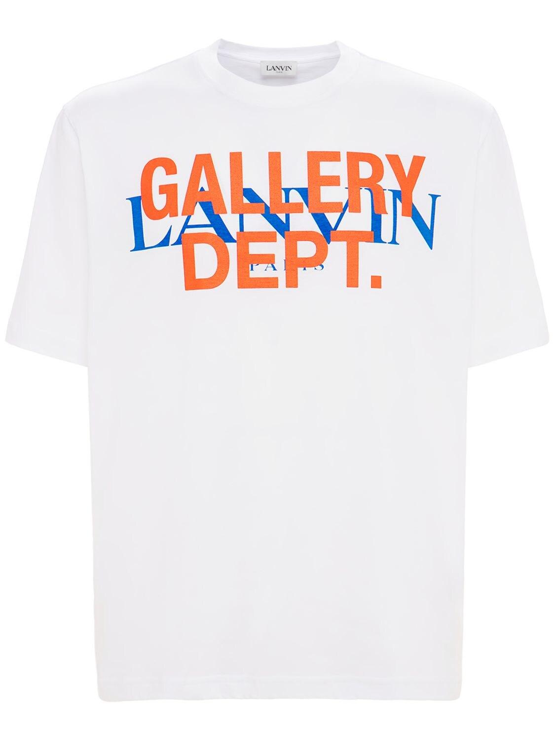 GALLERY DEPT X LANVIN Exclusive Lanvin X Gallery Dept. T-shirt in White for  Men | Lyst Australia