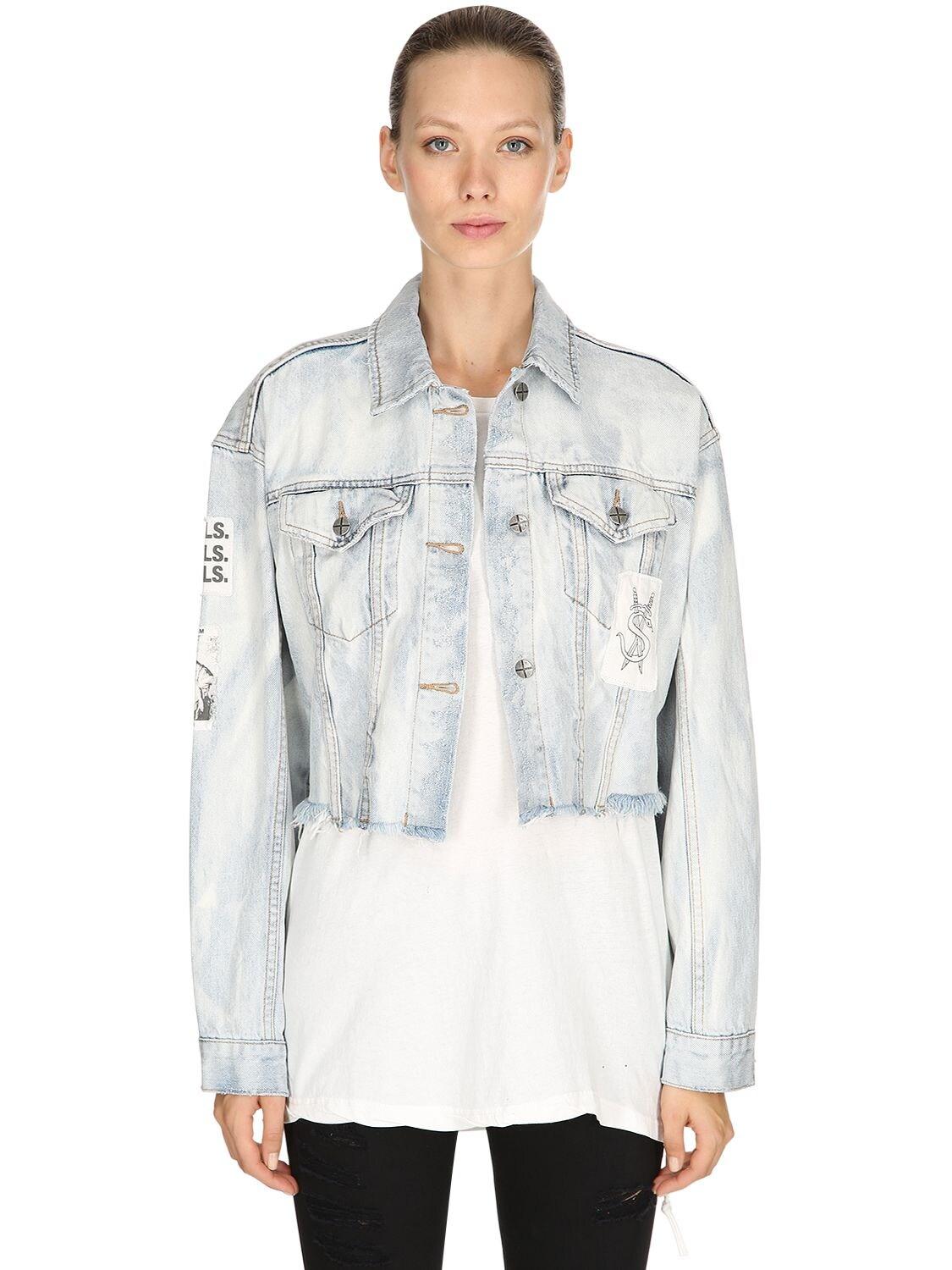 ksubi cropped denim jacket