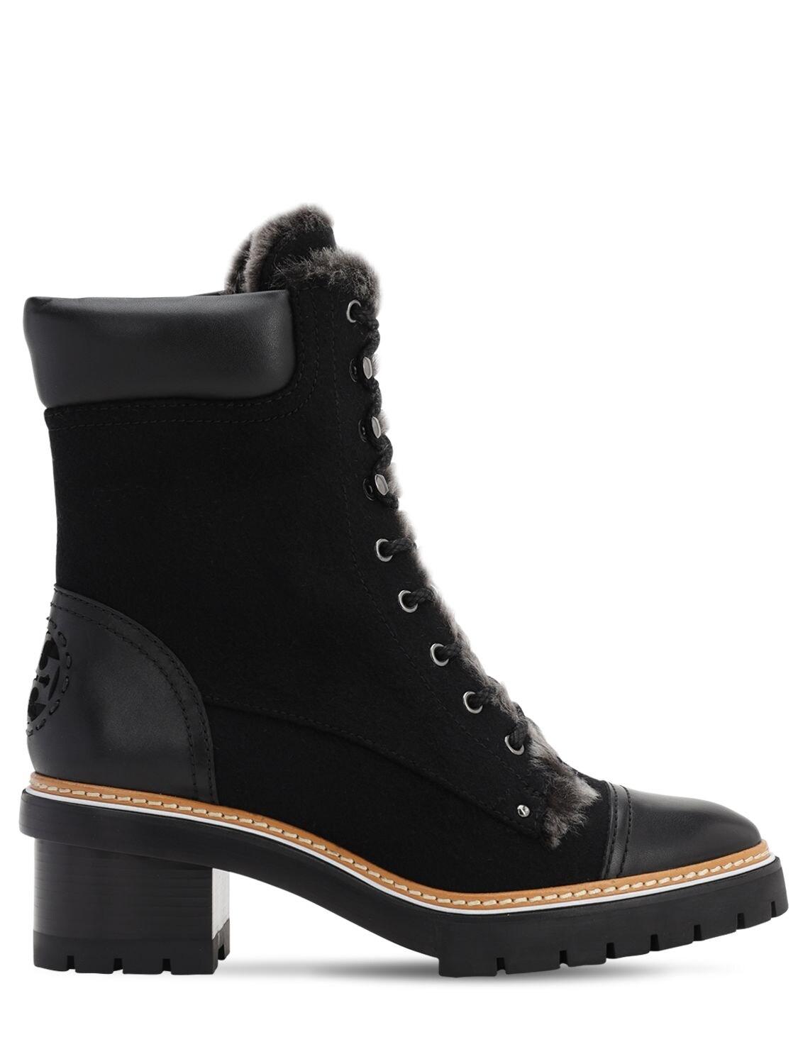 miller lug sole bootie tory burch