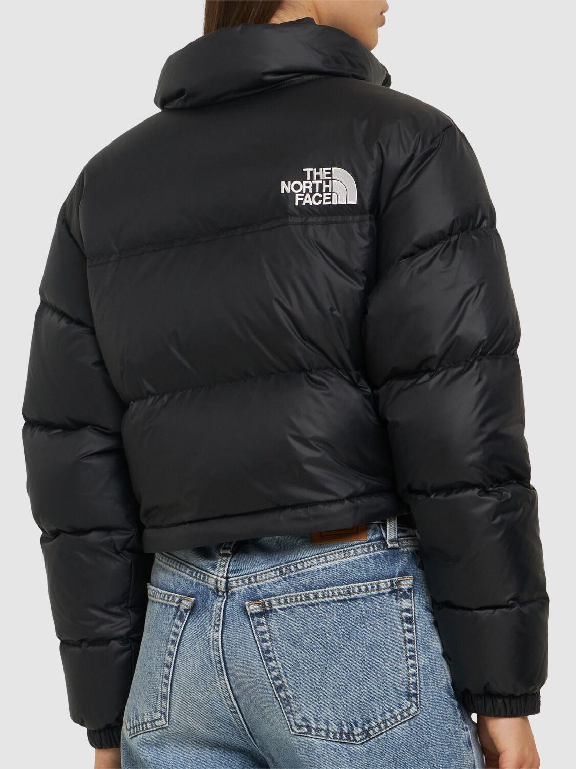 Femme Doudoune Courte Nuptse Tnf Tnf B The North Face en coloris Noir Lyst