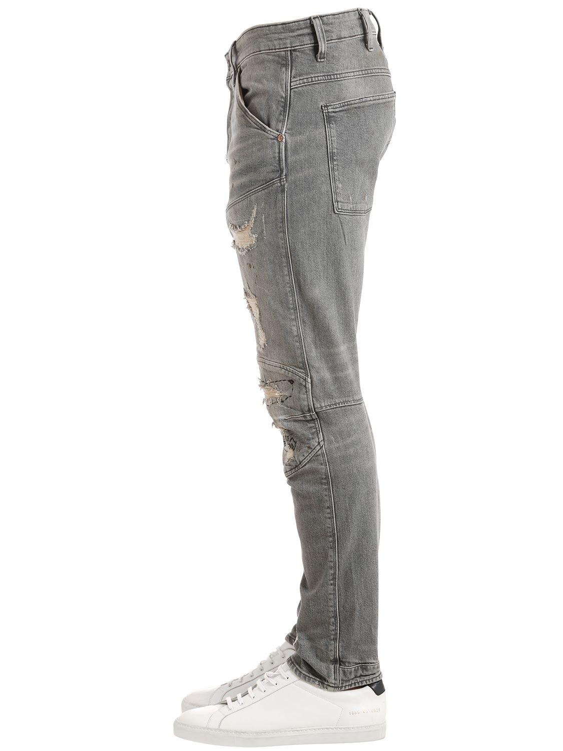 G-Star RAW Denim Raw Essentials 5620 3d Tapered Jeans in Grey (Gray) for  Men | Lyst