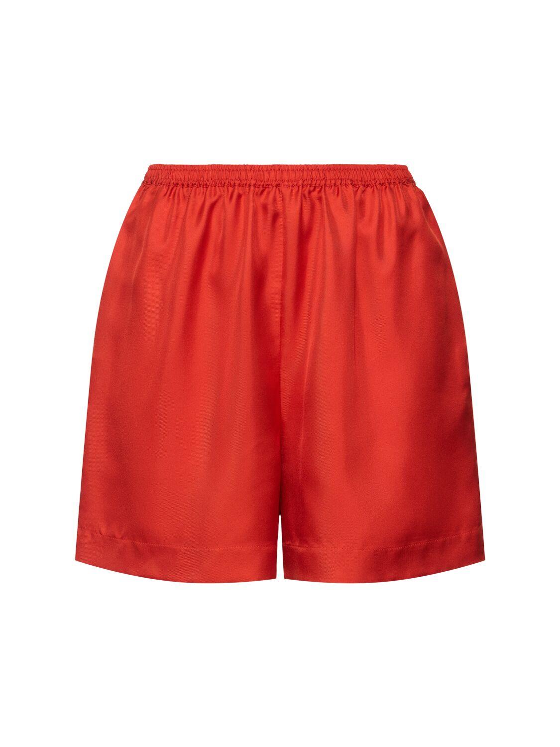 【関税込み】Loulou de Saison ブラウン Adonia ショートパンツ レディース Loulou de Saison ハーフパンツ | オンラインセール